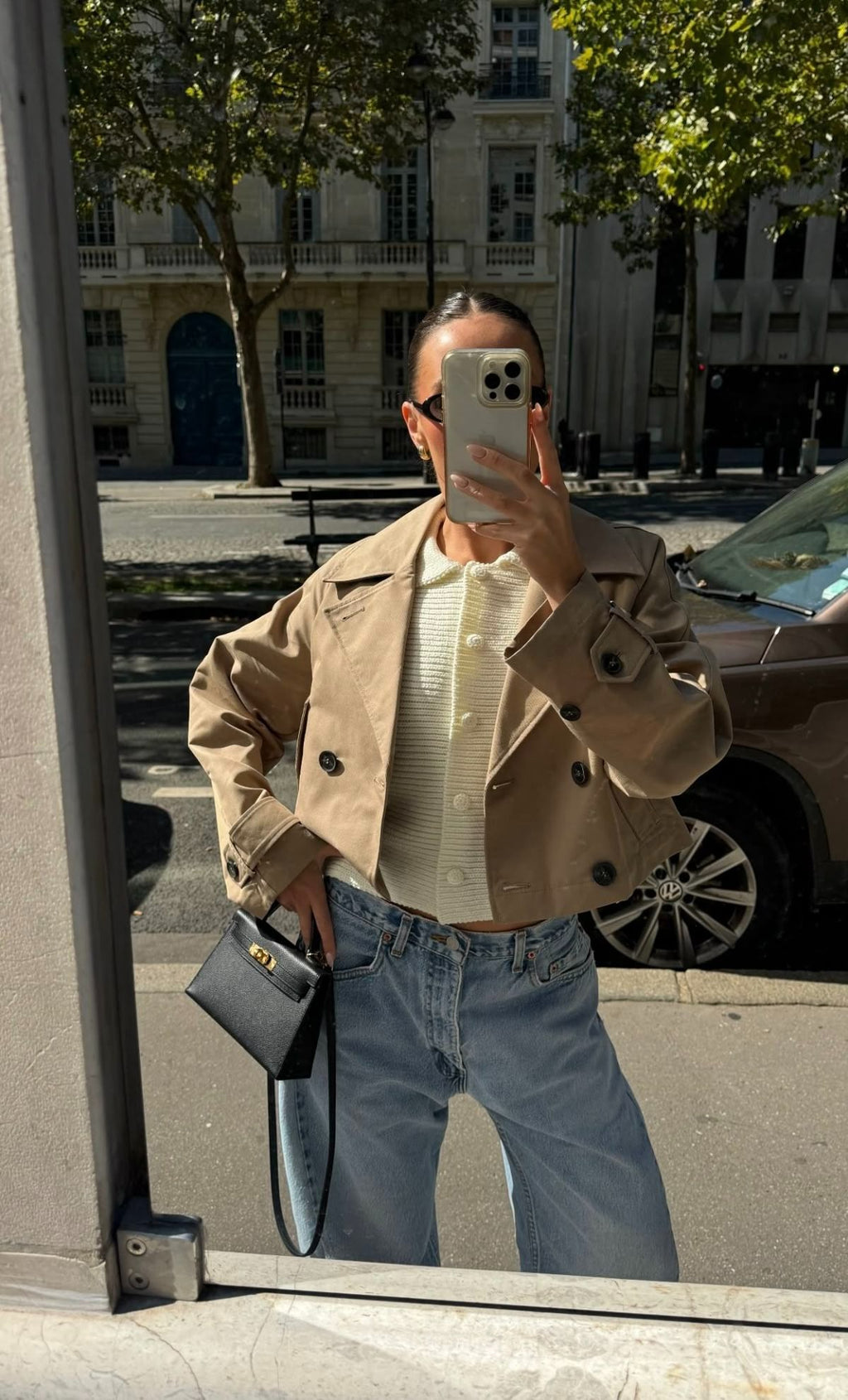 Wilma Double-Breasted Trench Jacket