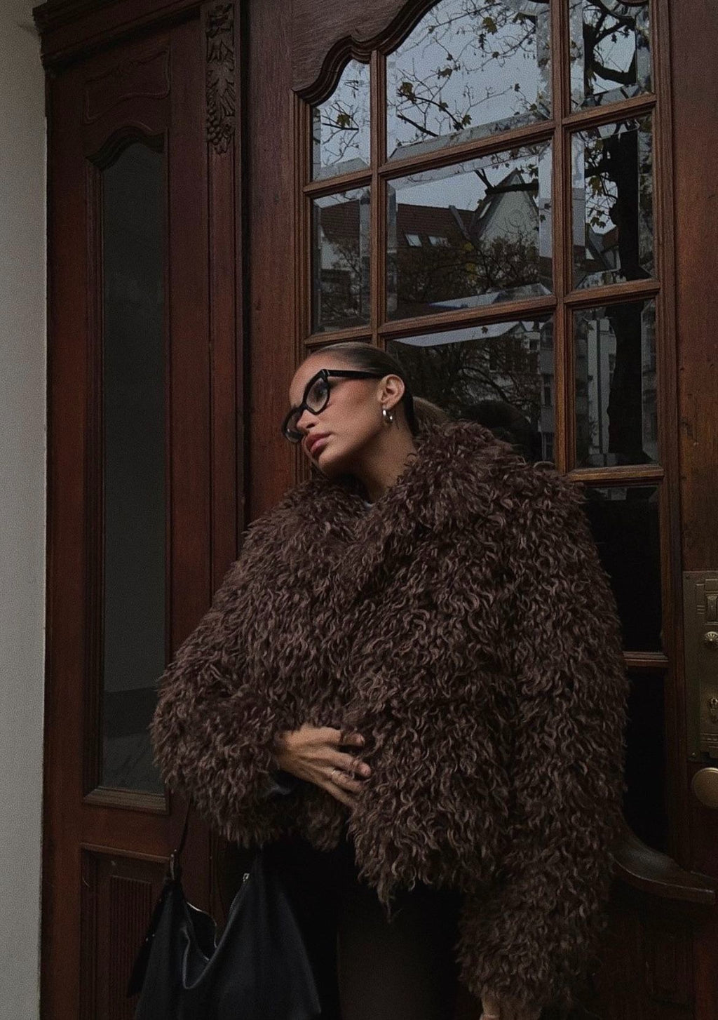 Alexzandria Faux Fur Teddy Coat