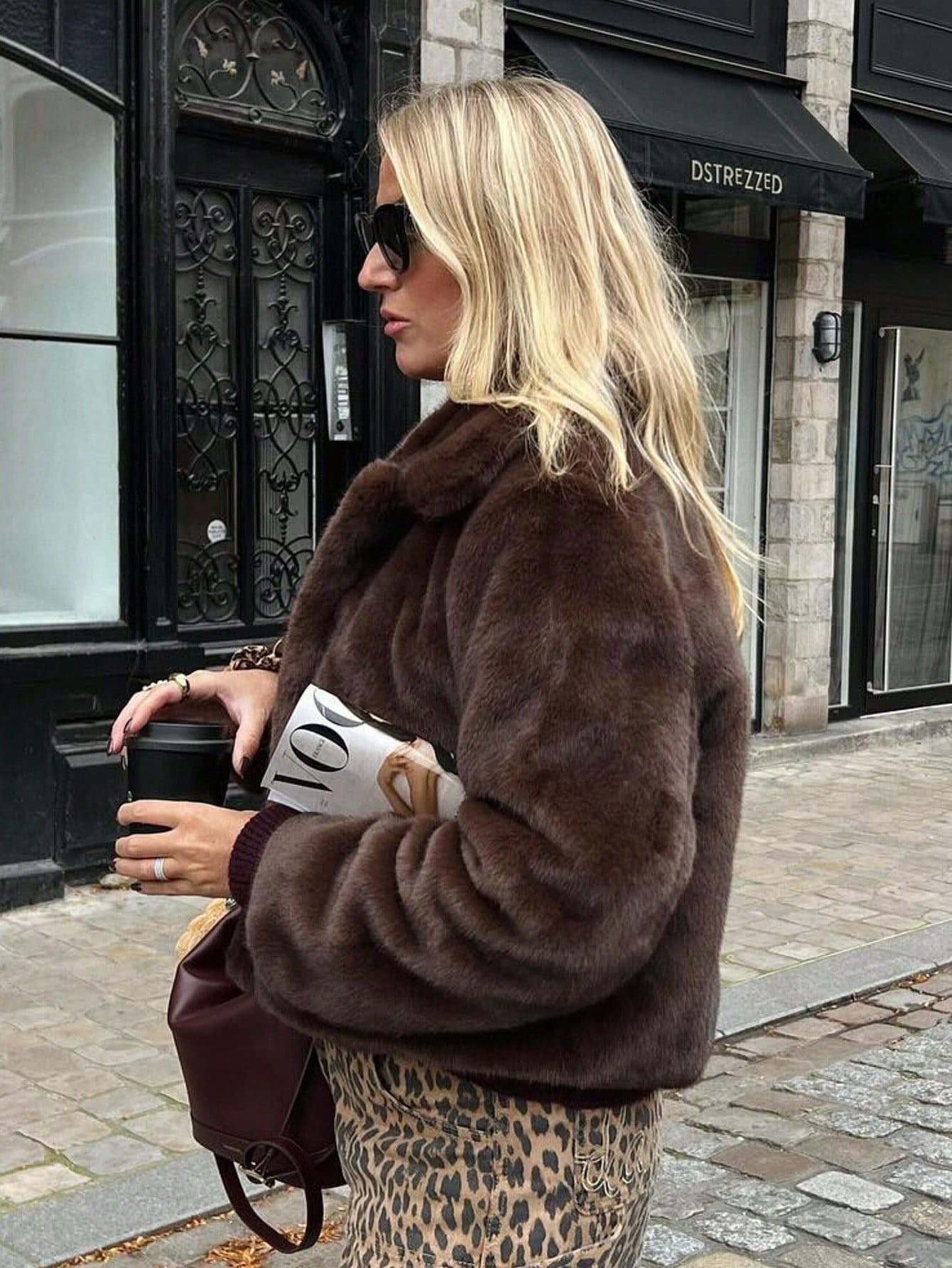 Alexia Faux Fur Coat