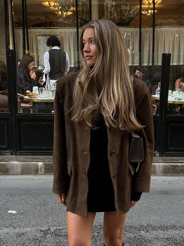 Kendyll Relaxed Suede Blazer