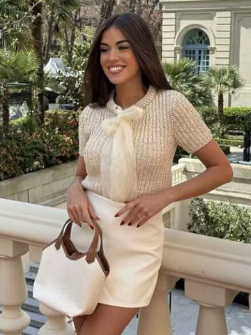 Jazmyne Bow Knit Cardigan