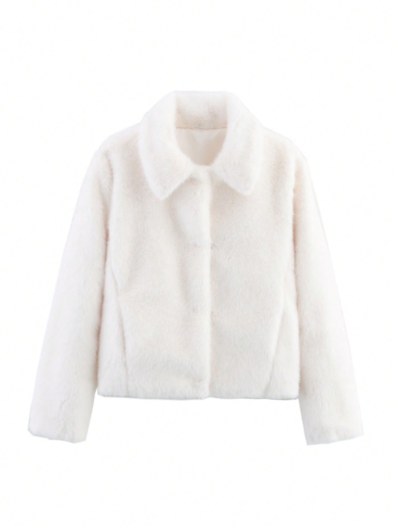 Ezmae Faux Fur Lapel Jacket