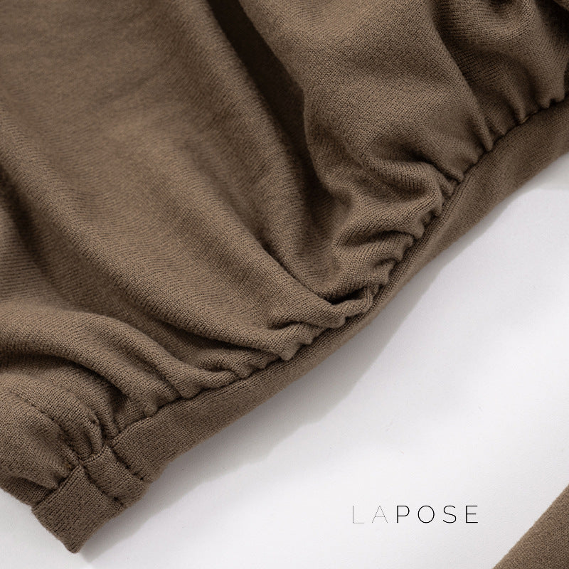 Aamina Long Sleeve Fitted Top [M1RE37RG]