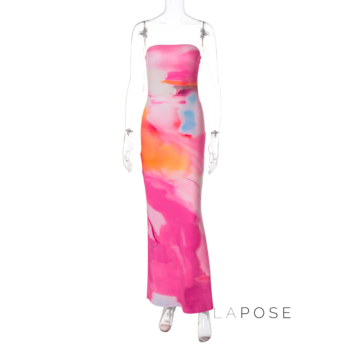 Aaminah Strapless Floral Maxi Dress [39R5Y64R]