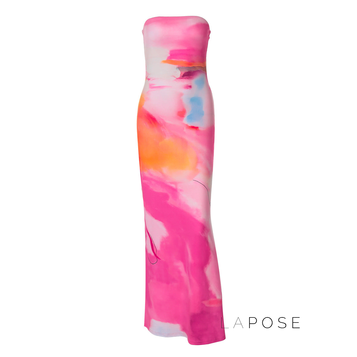 Aaminah Strapless Floral Maxi Dress [NOJWST5C]