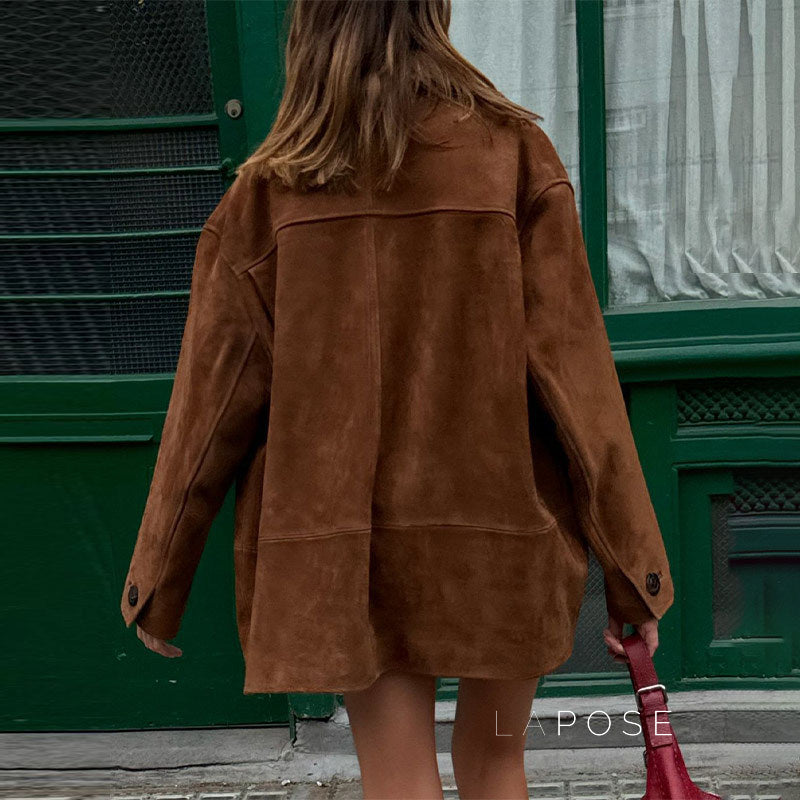 Aamirah Retro Button-Up Jacket [LZJC1ZSS]