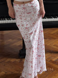 Aaniyah Floral Fishtail Skirt [7LYJK8RX]
