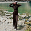 Aariana Sleek Wide-Leg Set [VRAN17X1]