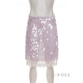 Aarna Sequin Bodycon Mini Skirt [18MQ2576]