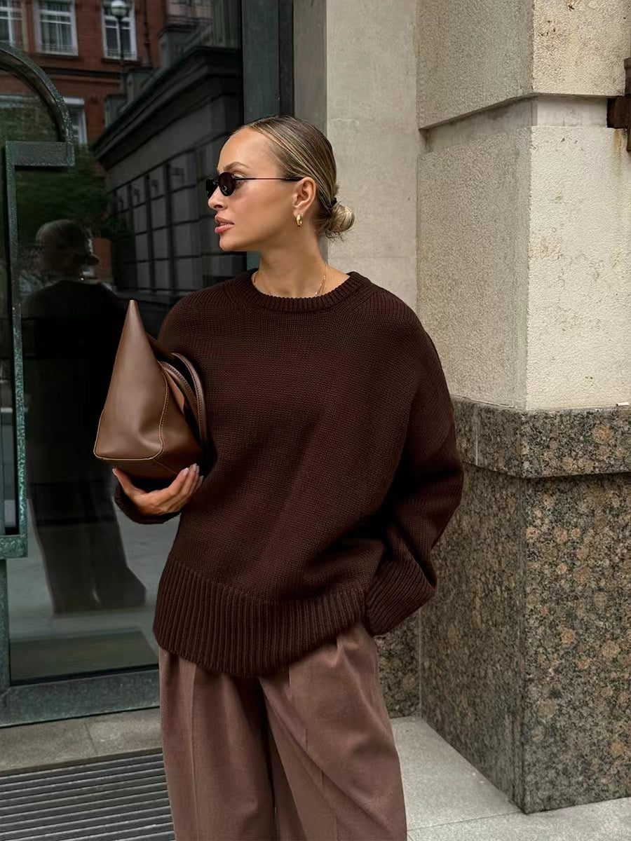 Aasiyah Cozy Knit Sweater [1TQ4A7P6]