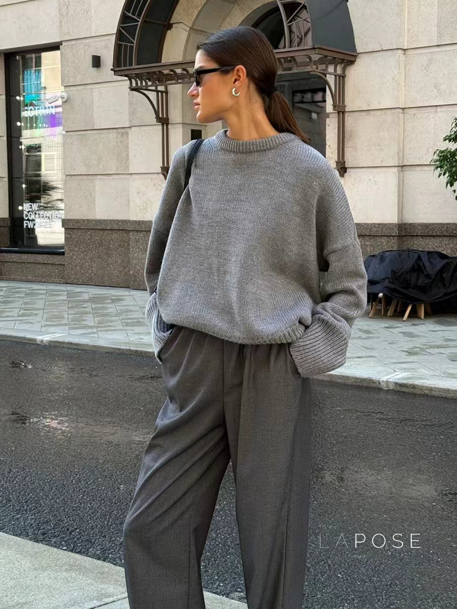 Aasiyah Cozy Knit Sweater [NUP65CUX]