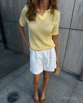 Abrar Hollow Knit Polo [SS58375Q]