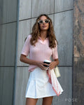 Abrar Hollow Knit Polo [JCY4U77F]