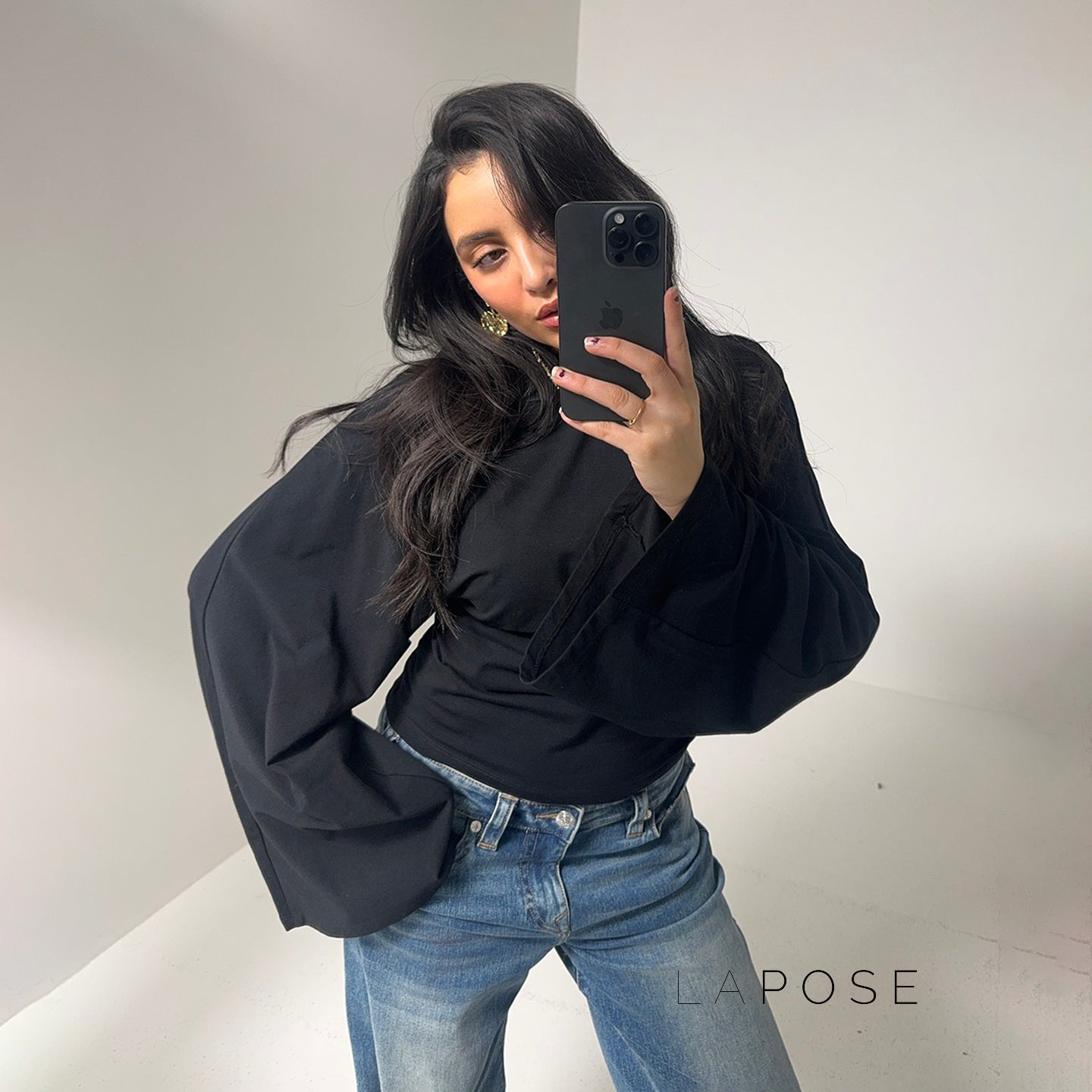 Abree Fitted Long Sleeve Top [XCI8ICTD]