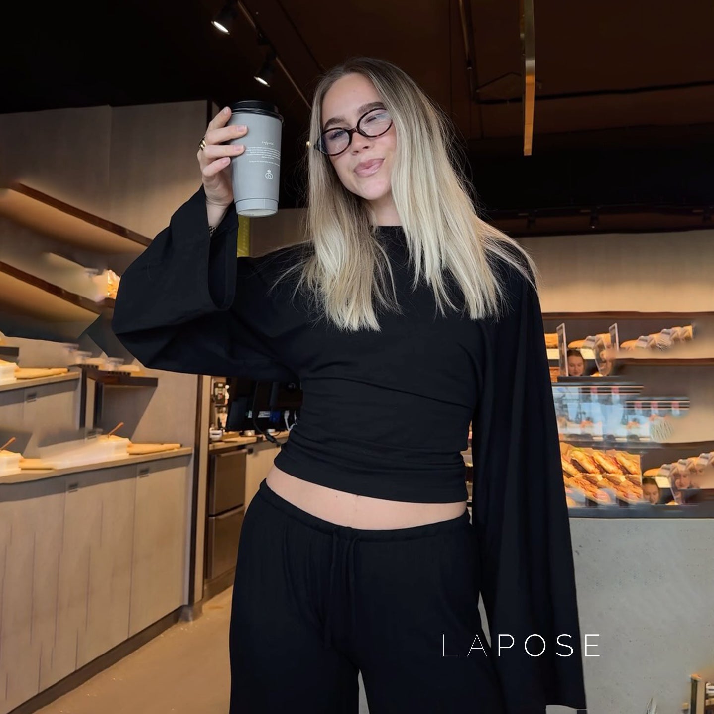 Abree Fitted Long Sleeve Top [35W5R7LH]