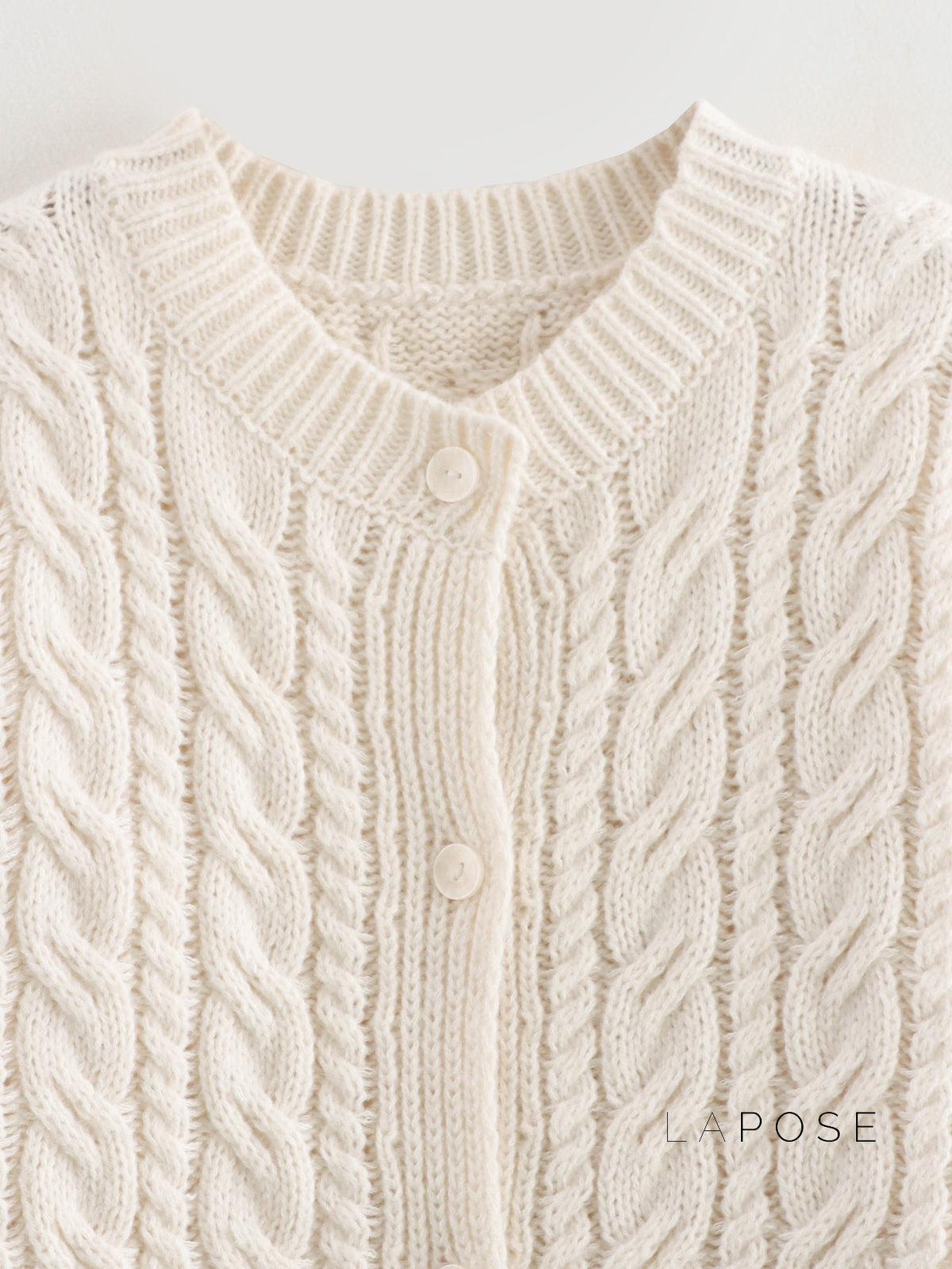 Abriana Twist Knit Cardigan [95BWS1IJ]