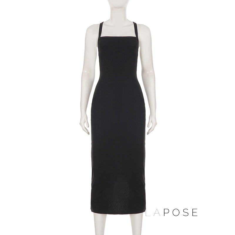 Abrianna Halter Backless Maxi Dress [WCODNWW8]