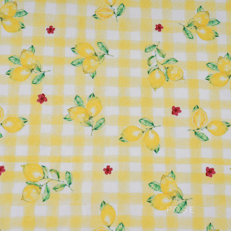 Ada Lemon Floral Maxi Dress