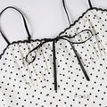 Adaeze Polka Dot Backless Dress [0MFEPFYF]