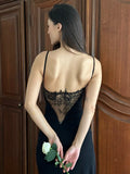 LaPose Adah Slit Detail Maxi Dress