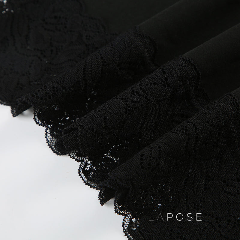 Adalae Bodycon Lace Mini Skirt [SH0SIEYG]