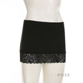 Adalae Bodycon Lace Mini Skirt [XZJ60N6X]