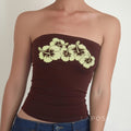 Addalynn Floral Tube Top [GFPM8SV2]