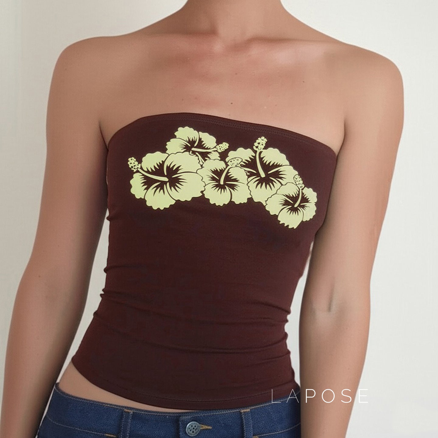 Addalynn Floral Tube Top [GFPM8SV2]