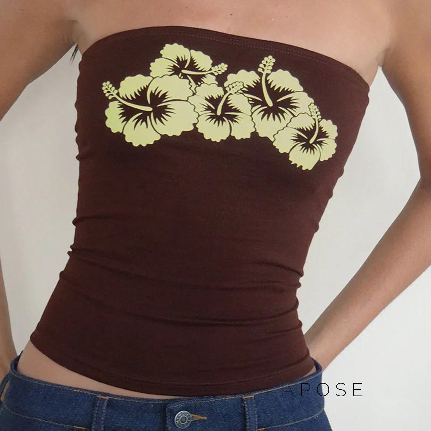 Addalynn Floral Tube Top [2NZR7WRS]