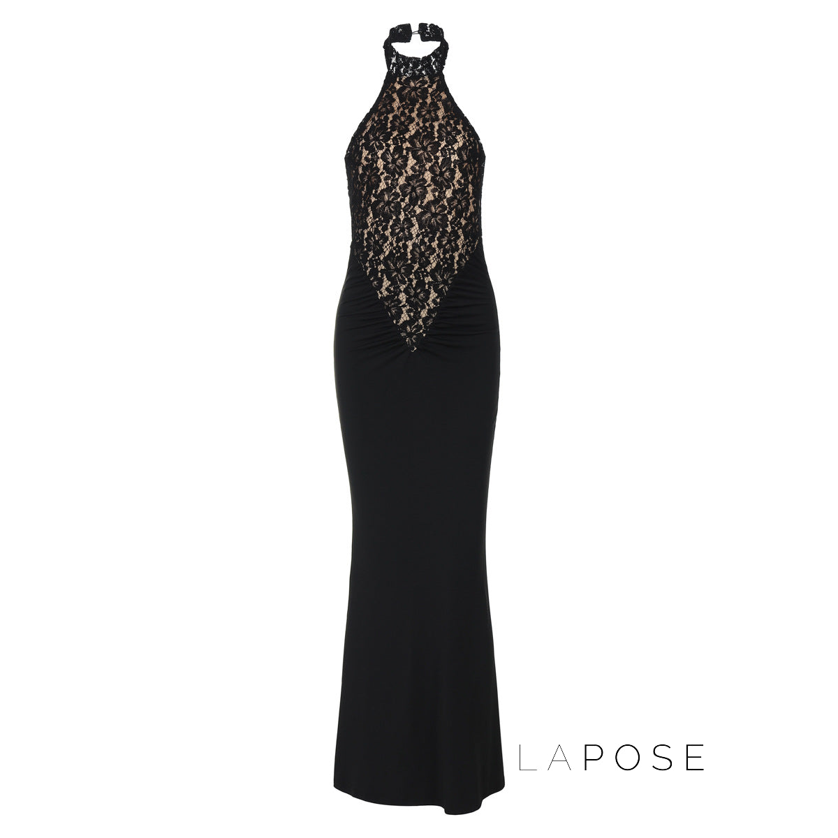 Addeline Halter Backless Maxi Dress [WENG941H]