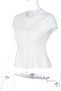 Adelynne Lace Skirt Set [GU79M46W]
