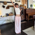 Aella Sweet Floral Lounge Pants