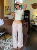 Aella Sweet Floral Lounge Pants