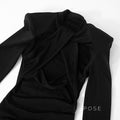 Afnan Twisted Bodycon Mini Dress [CIFUC50E]