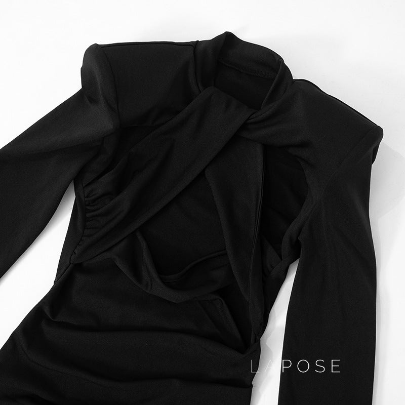 Afnan Twisted Bodycon Mini Dress [CIFUC50E]