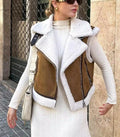 Airabella Cropped Faux Fur Vest [VBC5RAF5]