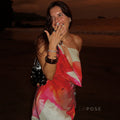 Akari Floral Draped Halter Dress