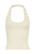 LaPose Akshaya Studded Halter Top
