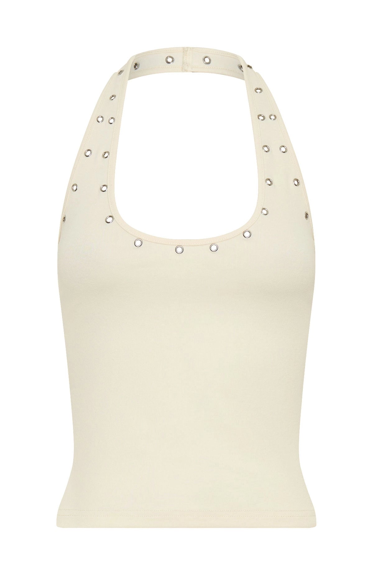LaPose Akshaya Studded Halter Top