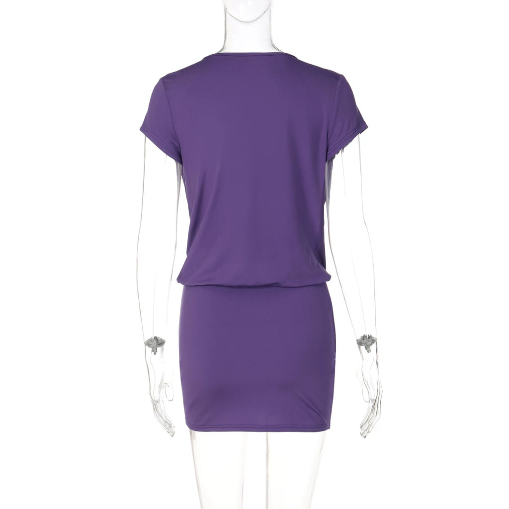 LaPose - Alanah Cut-Out Mini Dress Set
