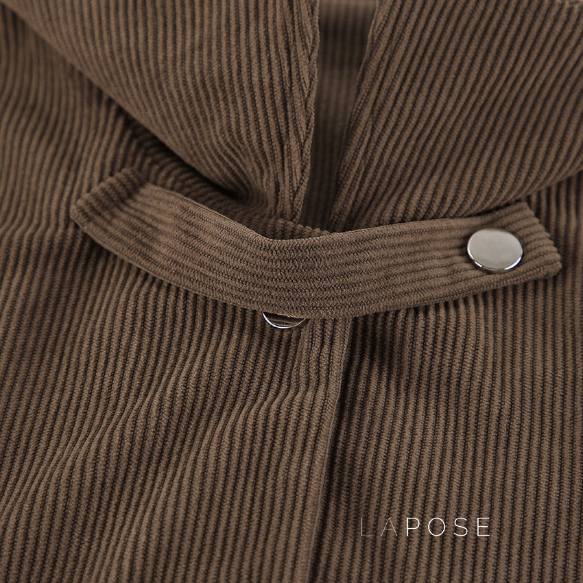 Aleeyah Cropped Corduroy Jacket [811N3K84]