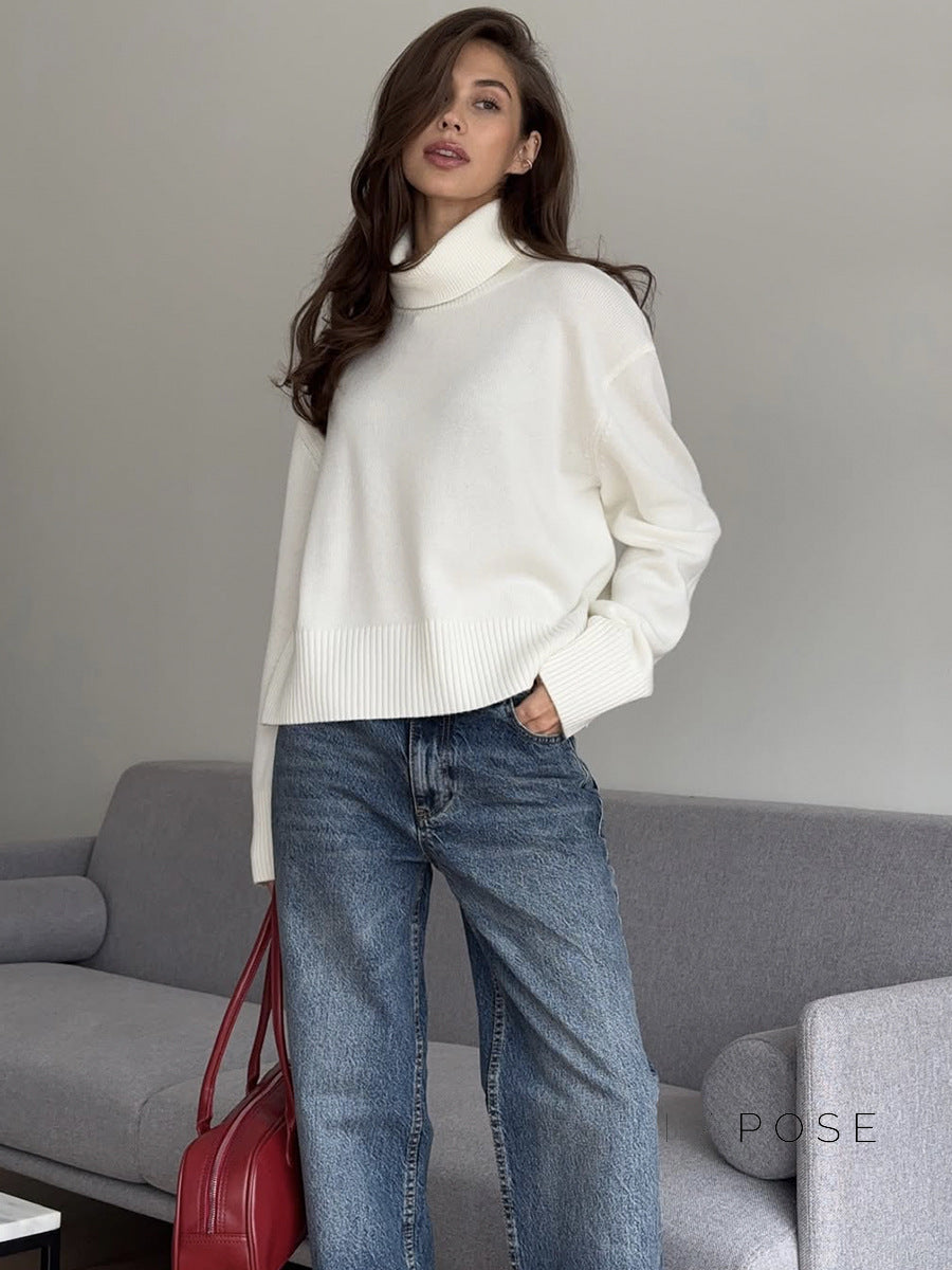 Aleisha Cozy Turtleneck Sweater [3UE678Y1]