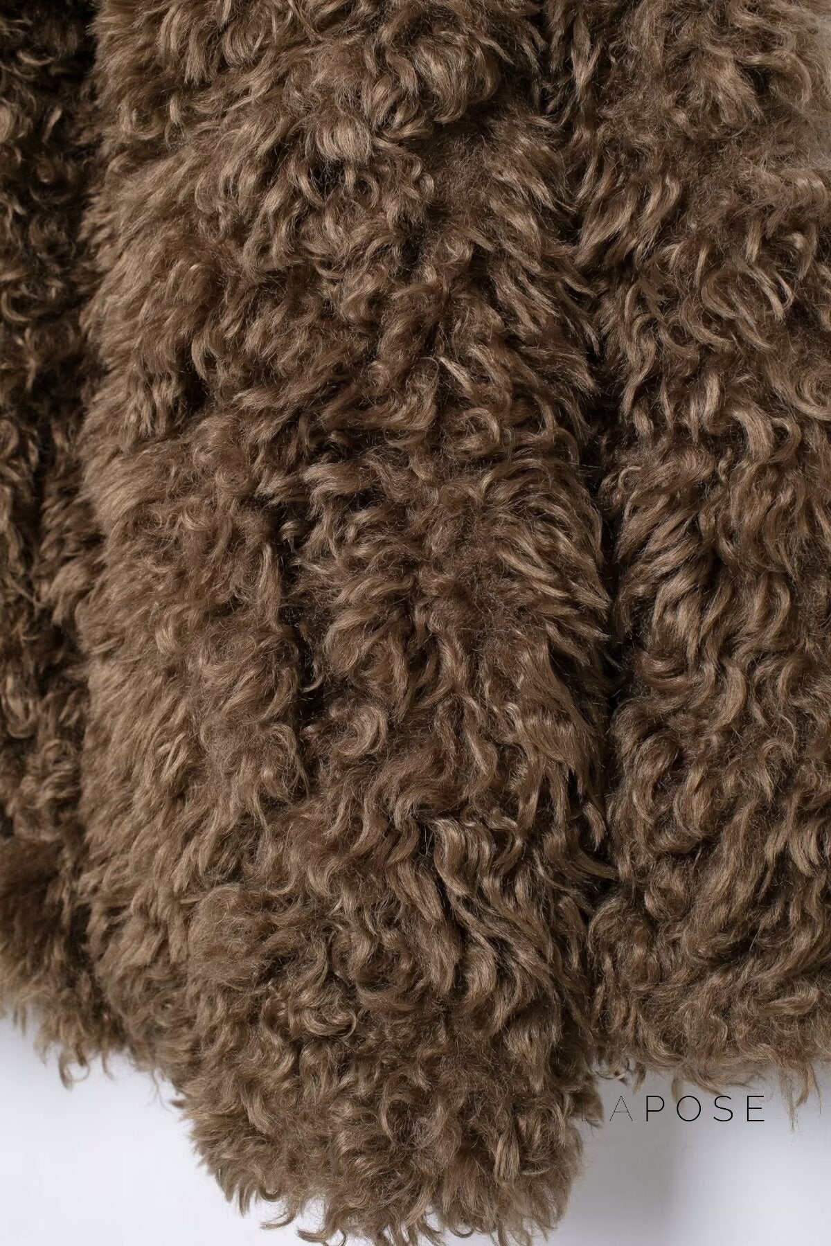Alexzandria Lapel Faux Fur Jacket [AITGR5R3]