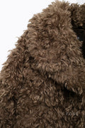 Alexzandria Lapel Faux Fur Jacket [9TF5YVOA]