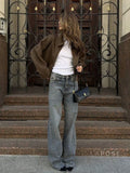 Alice Wide-Zip Wool Jacket [0VCQAMOS]