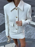 Alicia Cropped Lapel Jacket [57KXCZ2G]