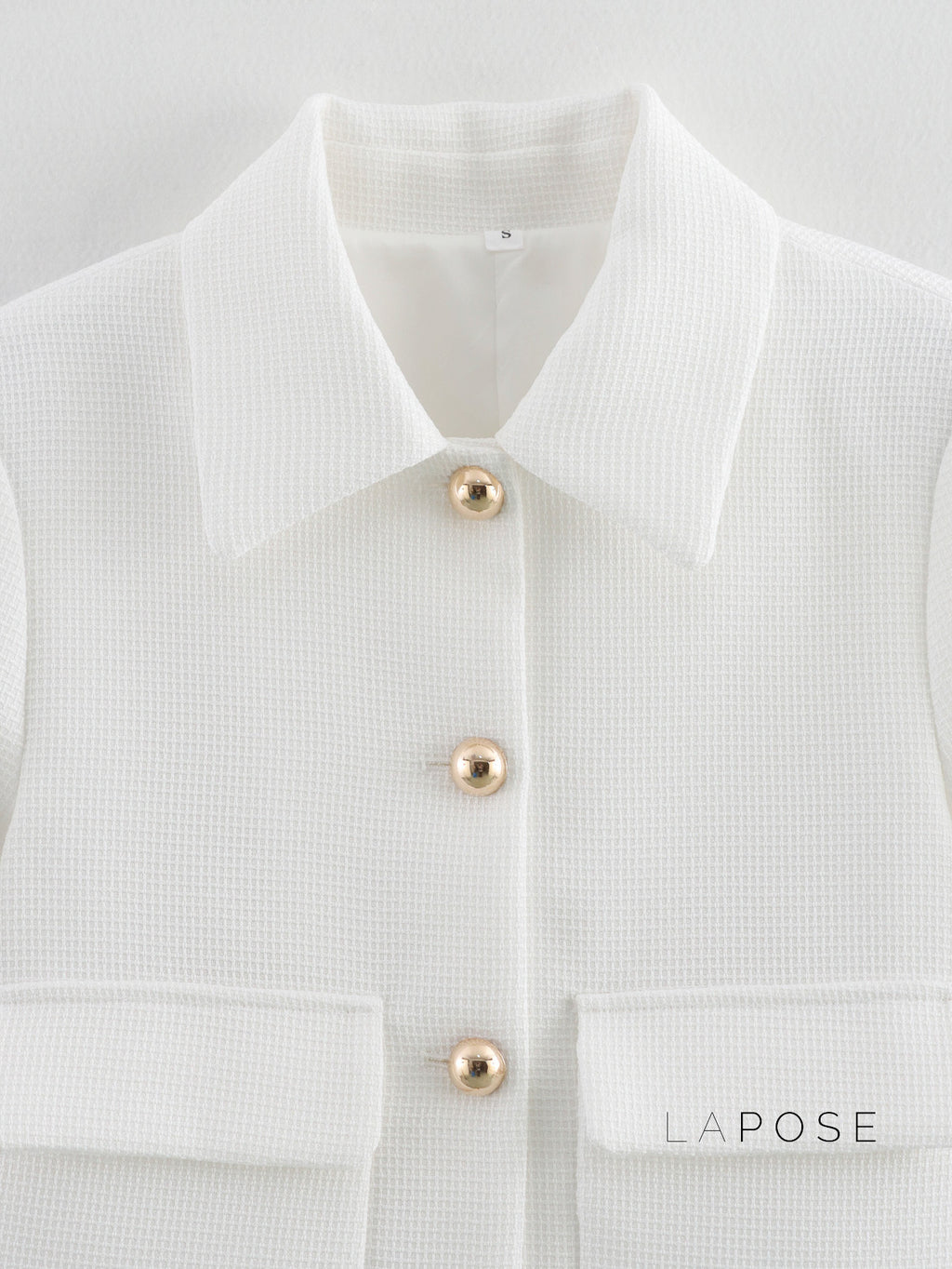 Alicia Cropped Lapel Jacket [HBHZ74NI]