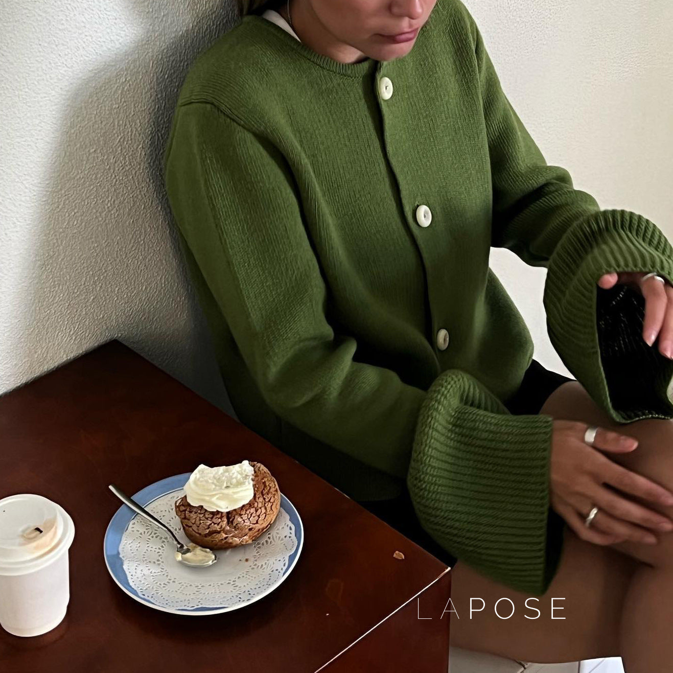 Alizah Bell Sleeve Knit Cardigan [OTKTGI72]