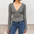 Allanah Ruffle Hem Knit Sweater [JW8FE950]