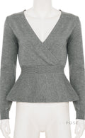 Allanah Ruffle Hem Knit Sweater [CGHQIVZ5]